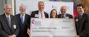 Methodist Healthcare Ministries donates $500,000 to American Cancer Society HPV Initiative, “Cancer Prevention: It’s Worth a Shot”