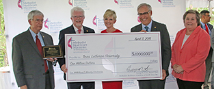 Methodist Healthcare Ministries’ board of directors establishes $1M scholarship fund at TLU in honor of organization’s first president & CEO