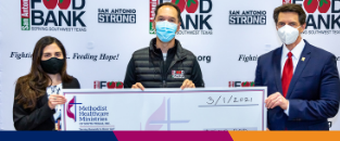 Methodist Healthcare Ministries Donates $500,000 to San Antonio Food Bank to Support Winter Storm Relief Efforts